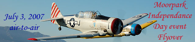 Click here for the Independence Day 2007 flyover
          gallery