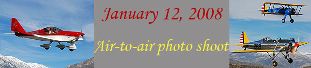 Click here for the January 12, 2008 air to air
          section