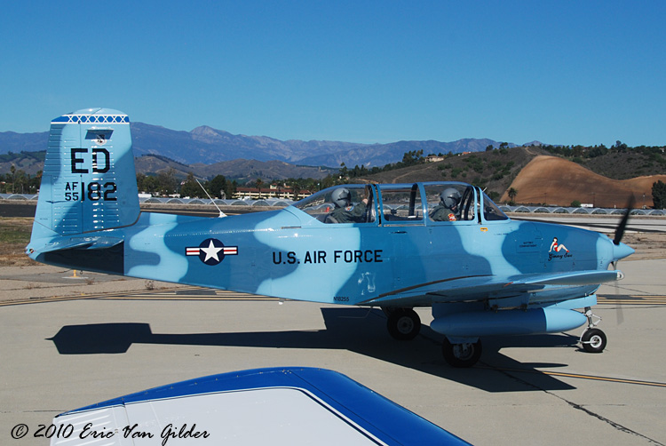 Viper, flight lead for the T-34 Mentor formation