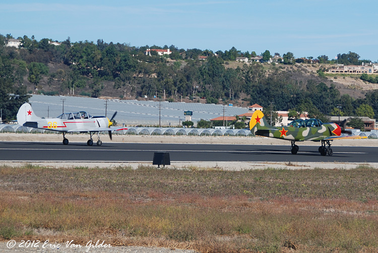 Red Eagles taking off from Camarillo