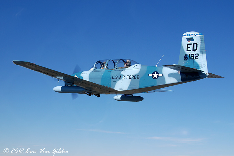 Michael Maloco in the T-34 Mentor