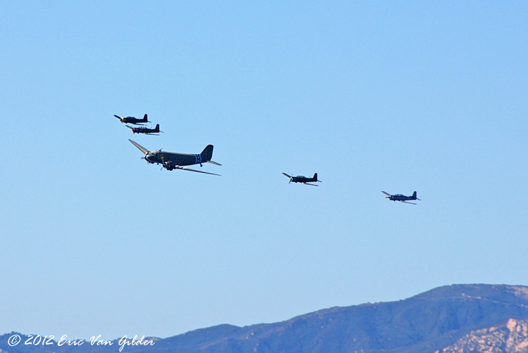 C-47 with four Nanchang CJ-6As