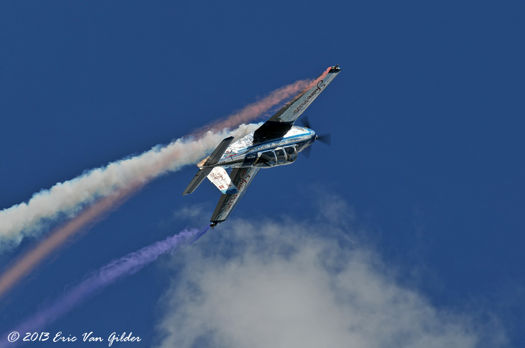 Julie Clark in her T-34 "Free Spirit"