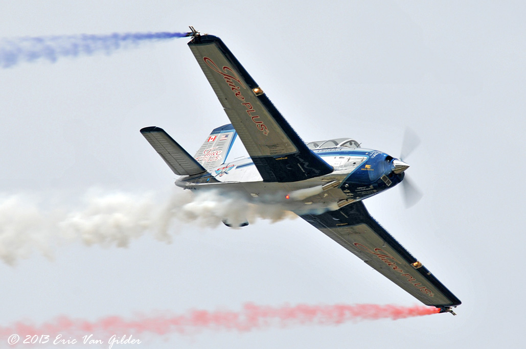 Julie Clark in her T-34 "Free Spirit"
