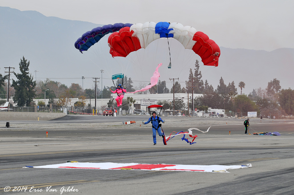 Just in Time skydivers