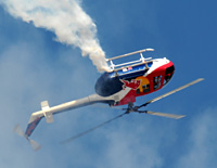 Click here for the Chuck Aaron in the Red Bull
                    Helicopter gallery