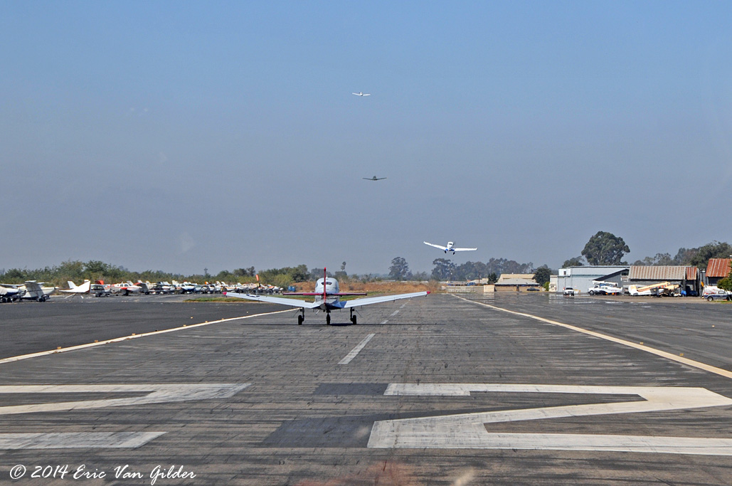 Takeoff from Santa Paula