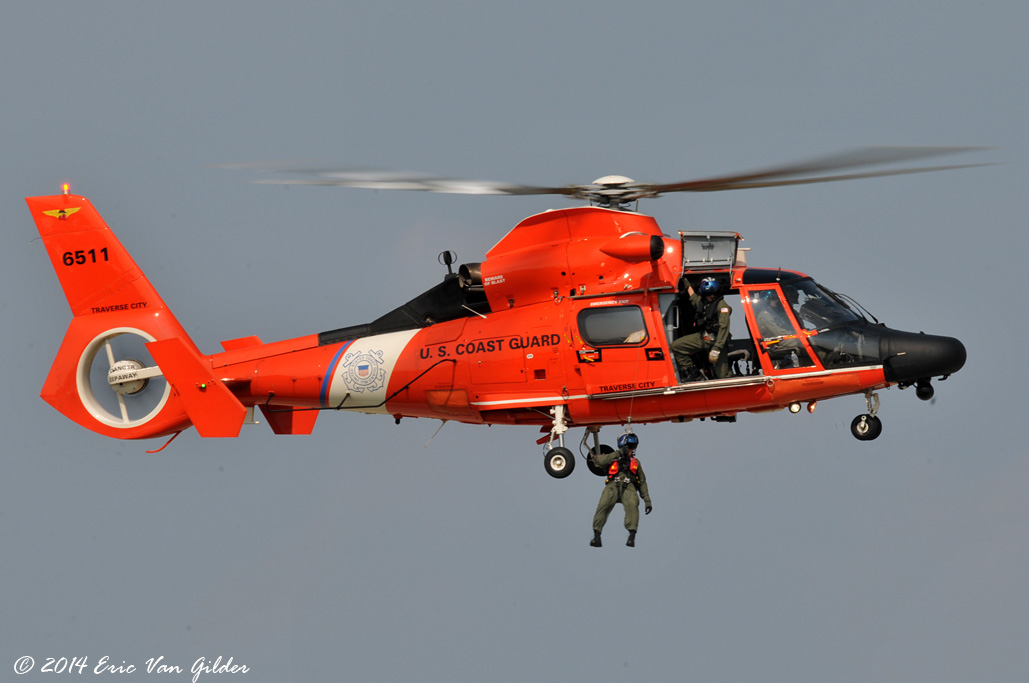 US Coast Guard Search and Rescue Demonstration