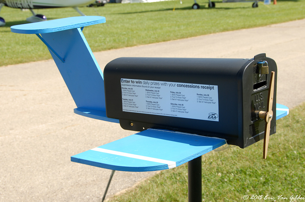 airplane mailbox