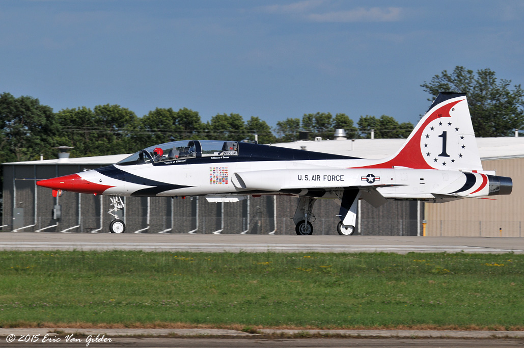 T-38 Talon in USAF Thunderbird Colors