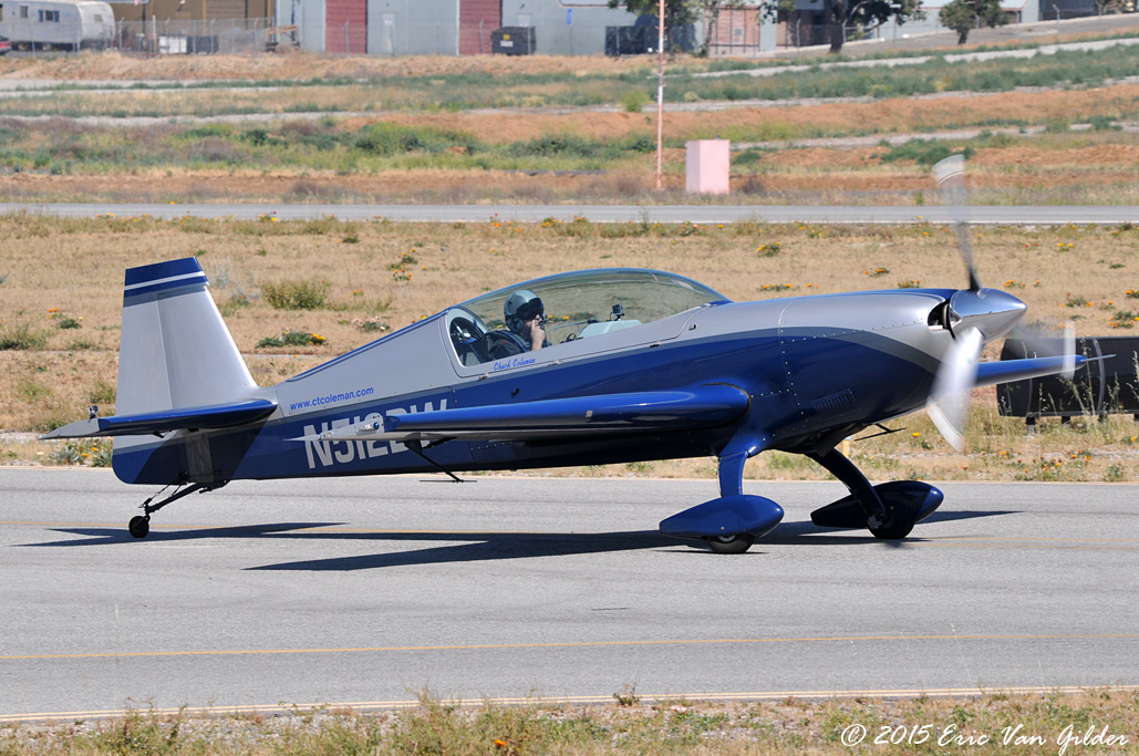 Chuck Coleman in the Extra 300L