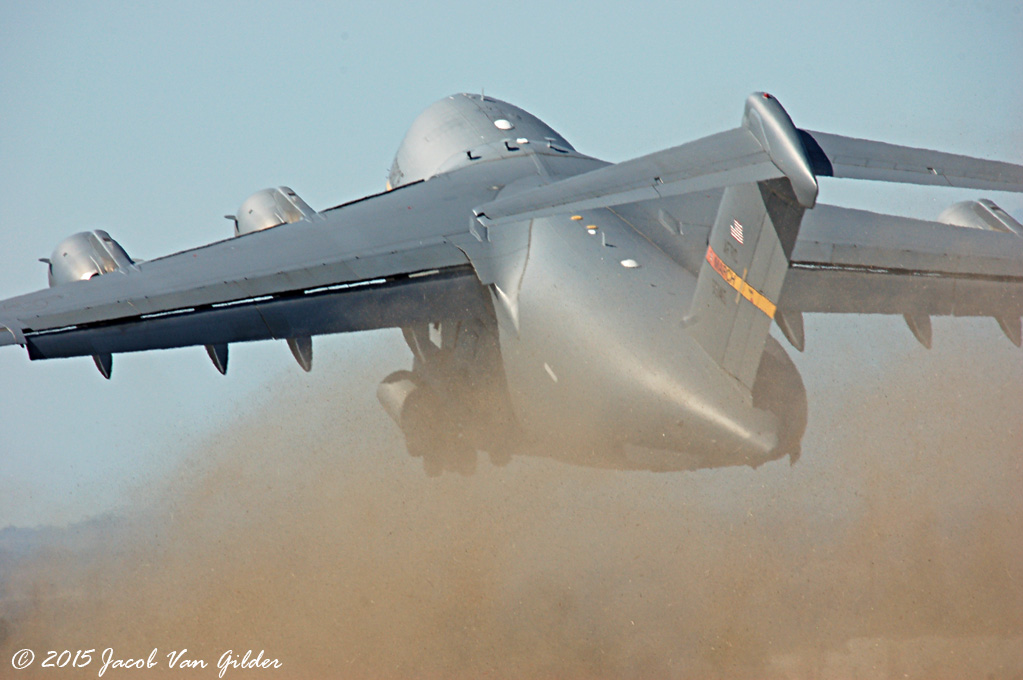 C-17 Globemaster III takeoff