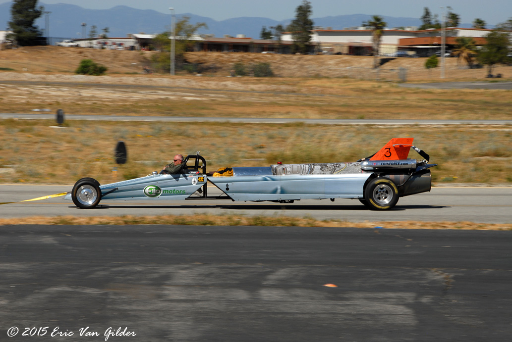 Smoke and Thunder Jet Car