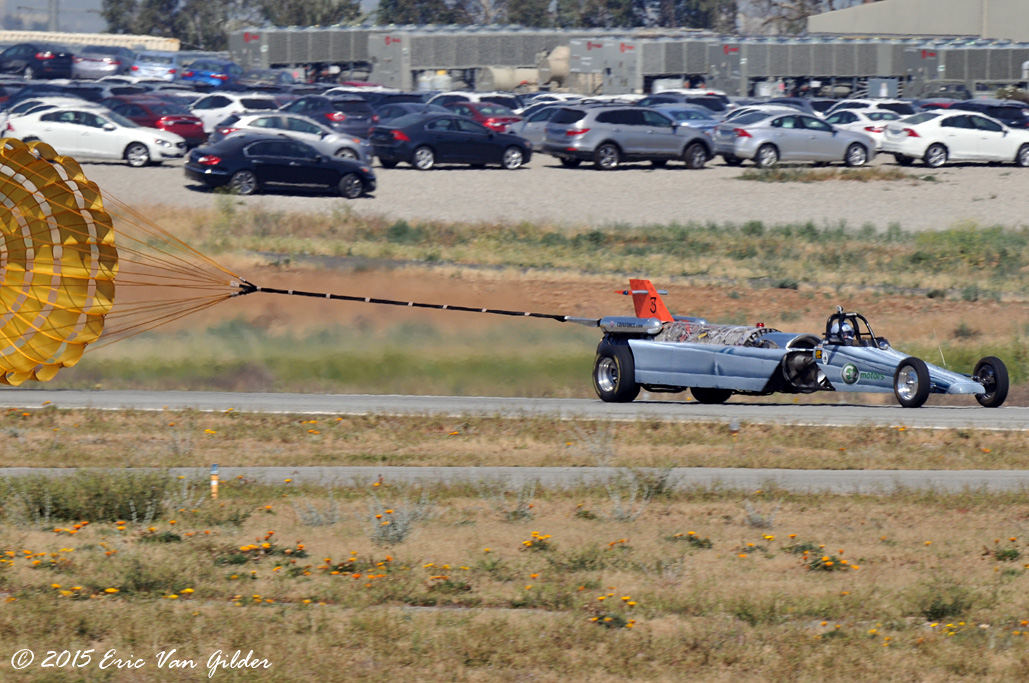 Smoke and Thunder Jet Car