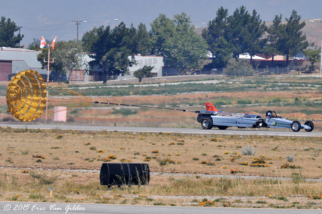 Smoke and Thunder Jet Car