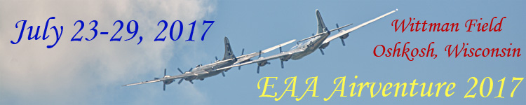 Click here for the EAA Airventure 2017 section