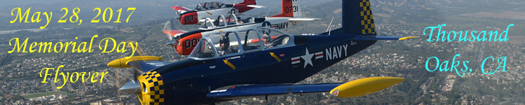 Click here for the Memorial Day 2018 Flyover Flight 2
          gallery