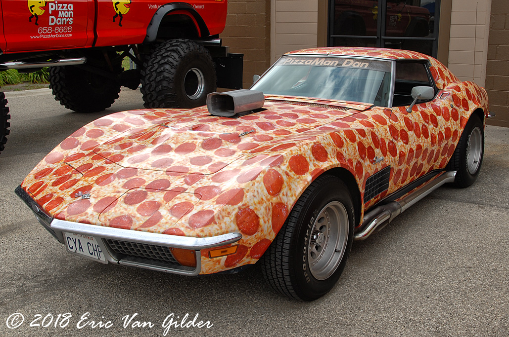 Pizza Man Dan's Corvette