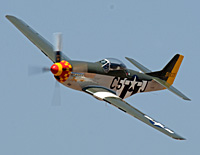Click here for the
                      P-51 Mustang gallery