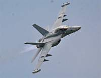 Click here for the
                      F-18 Hornet gallery