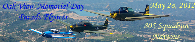 Click here for the Oak View Memorial Day
          Flyovers