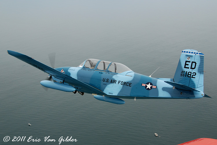 Michael "Viper" Maloco in his T-34A