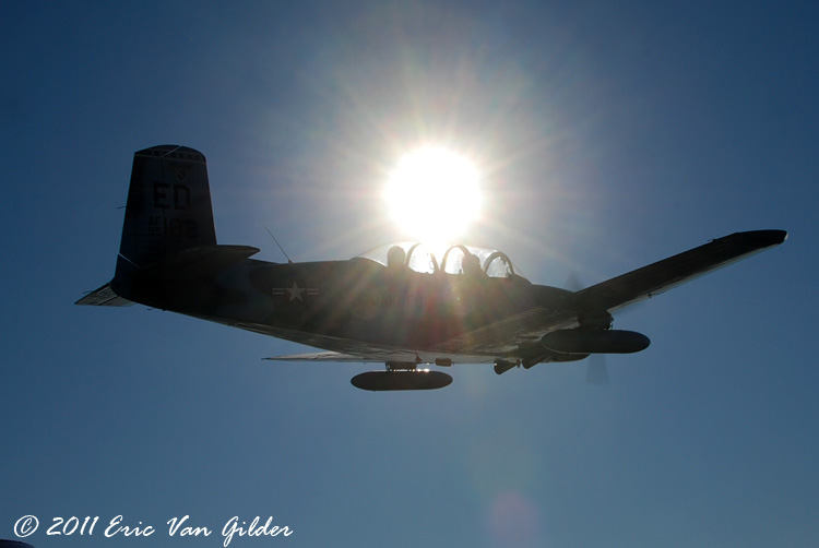 Michael "Viper" Maloco in his T-34A