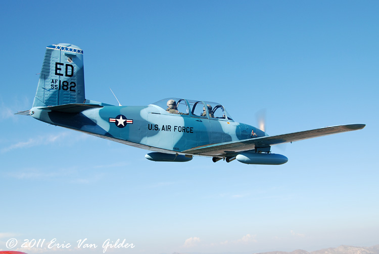 Michael "Viper" Maloco in his T-34A