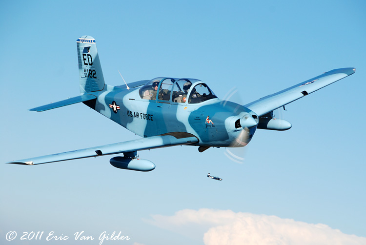 Michael "Viper" Maloco in his T-34A