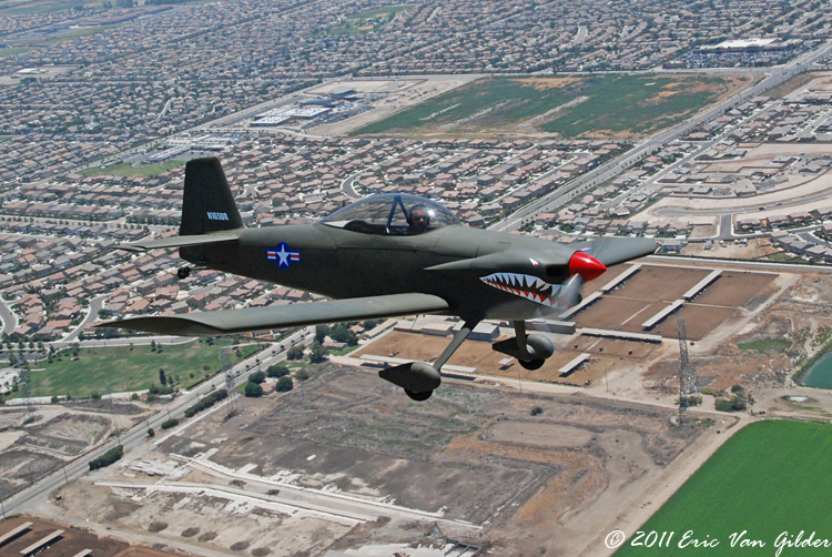 Christopher Hicks in the Vans RV-4