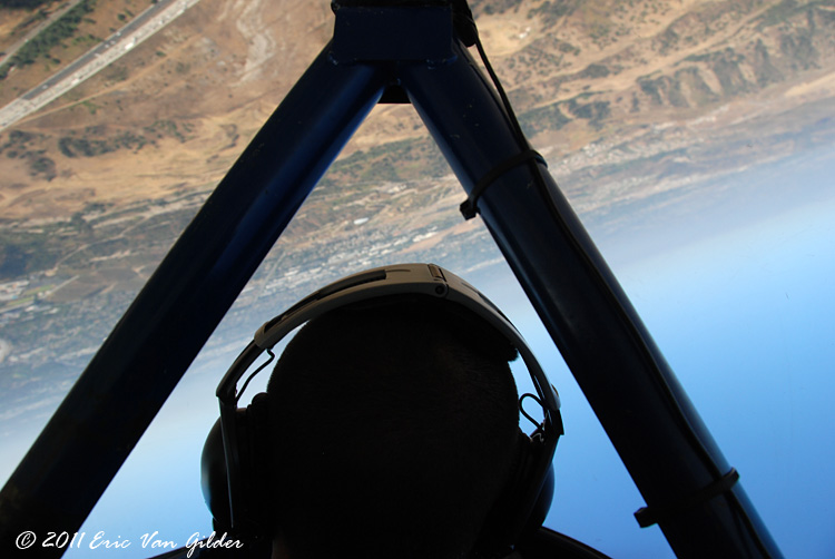 Christopher Hicks in the Vans RV-4
