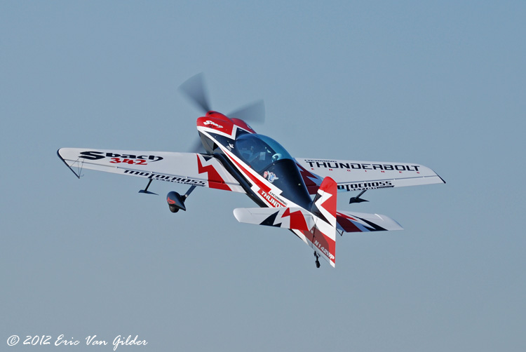 Doug Jardine in the Sbach 342