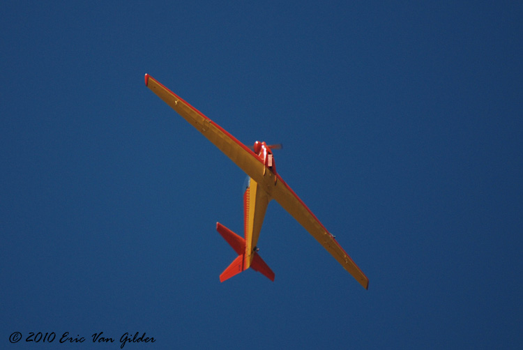 Sam Mason in his RF4D powered Glider