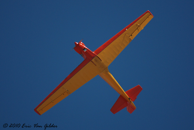 Sam Mason in his RF4D powered Glider