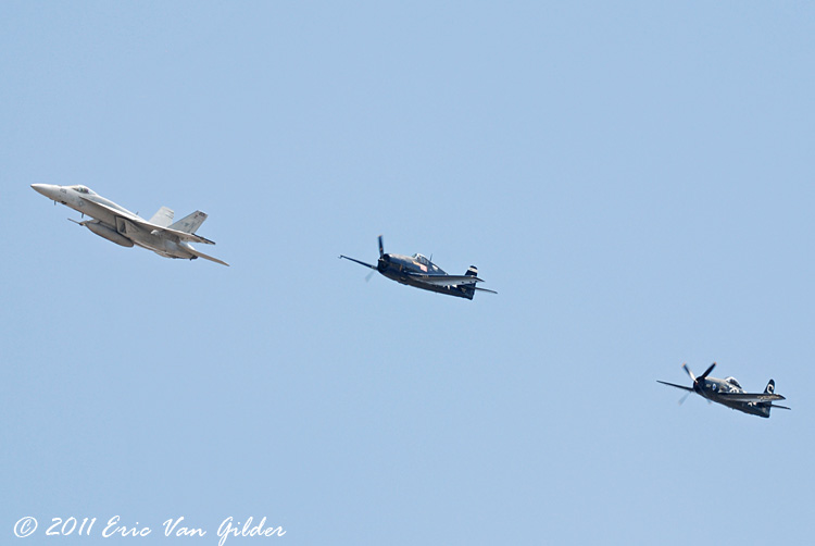 US Navy Tailhook Legacy Flight