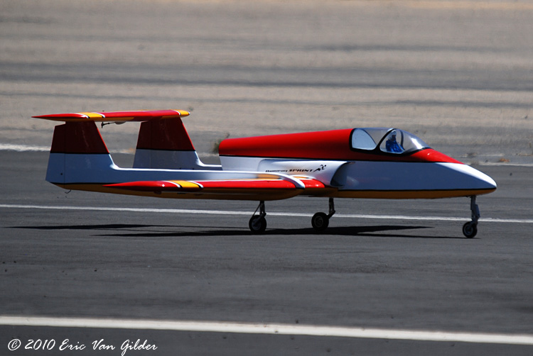 Radio control jet