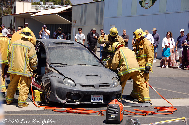 Santa Paula Fire Department Jaws of Life Demonstration