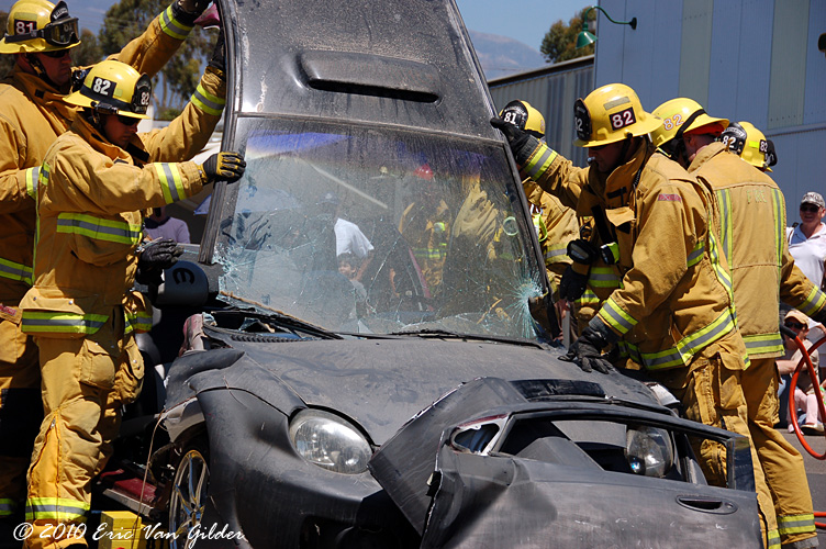 Santa Paula Fire Department Jaws of Life Demonstration