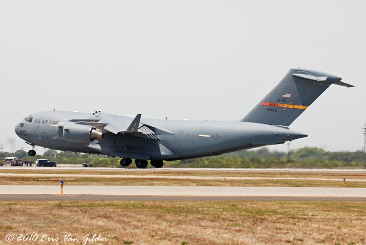 C-17 takeoff rotation