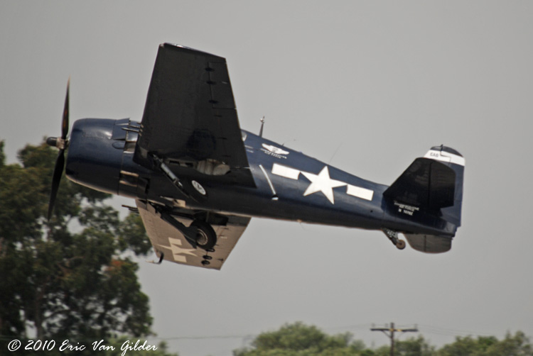 CAF SoCal Wing F6F Hellcat takeoff