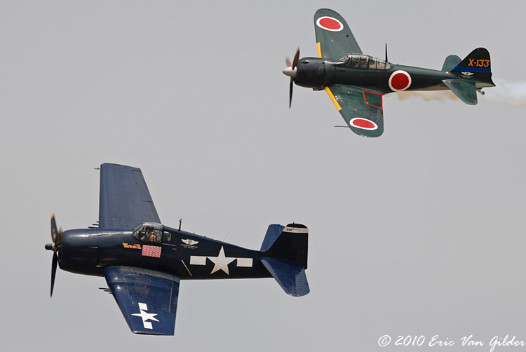 Hellcat and Zero formation
