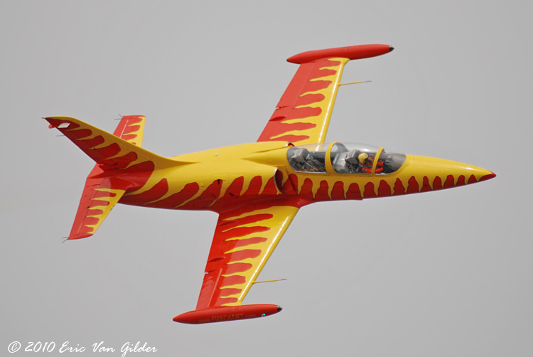 Rich Perkins and the Firecat jet