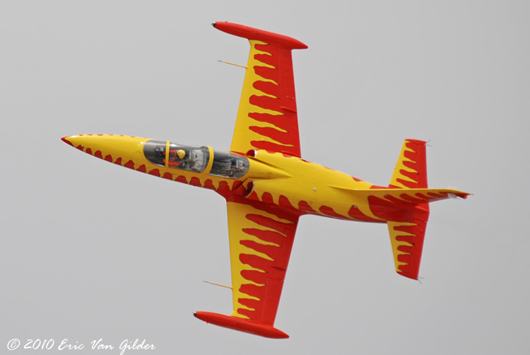 Rich Perkins and the Firecat jet