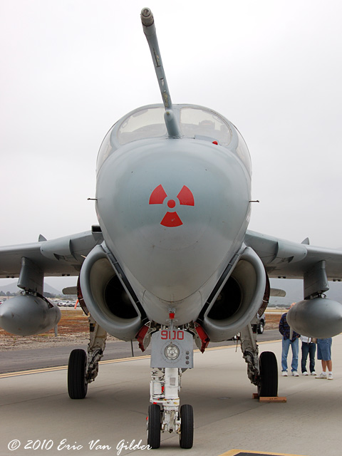 EA-6B Prowler nose closeup