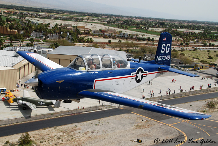 George Wilen over the museum