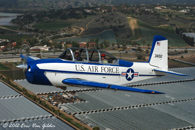 Ron Alldredge in his T-34 Mentor