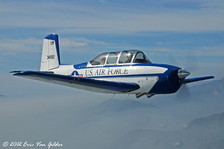 Ron Alldredge in his T-34 Mentor
