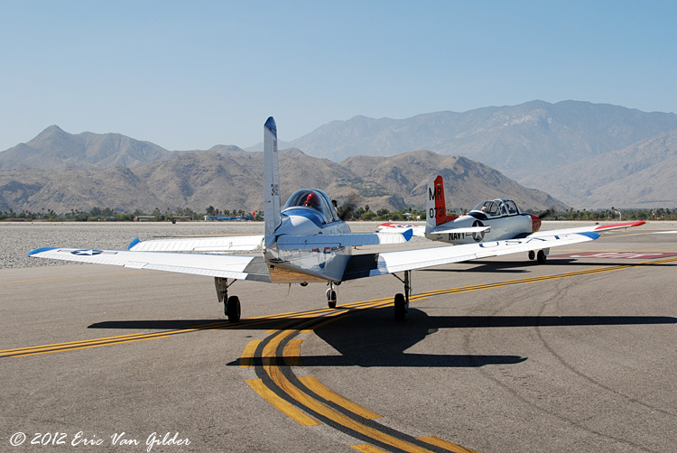 Marc and Ron
              lead us onto runway 31R