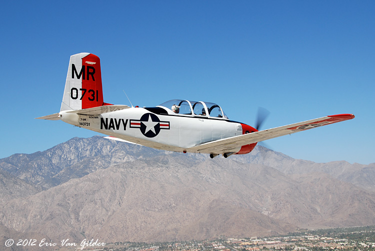 Marc Russell
              in his T-34 Mentor