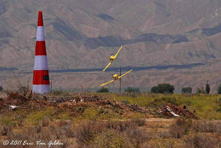 Aircraft on the race course